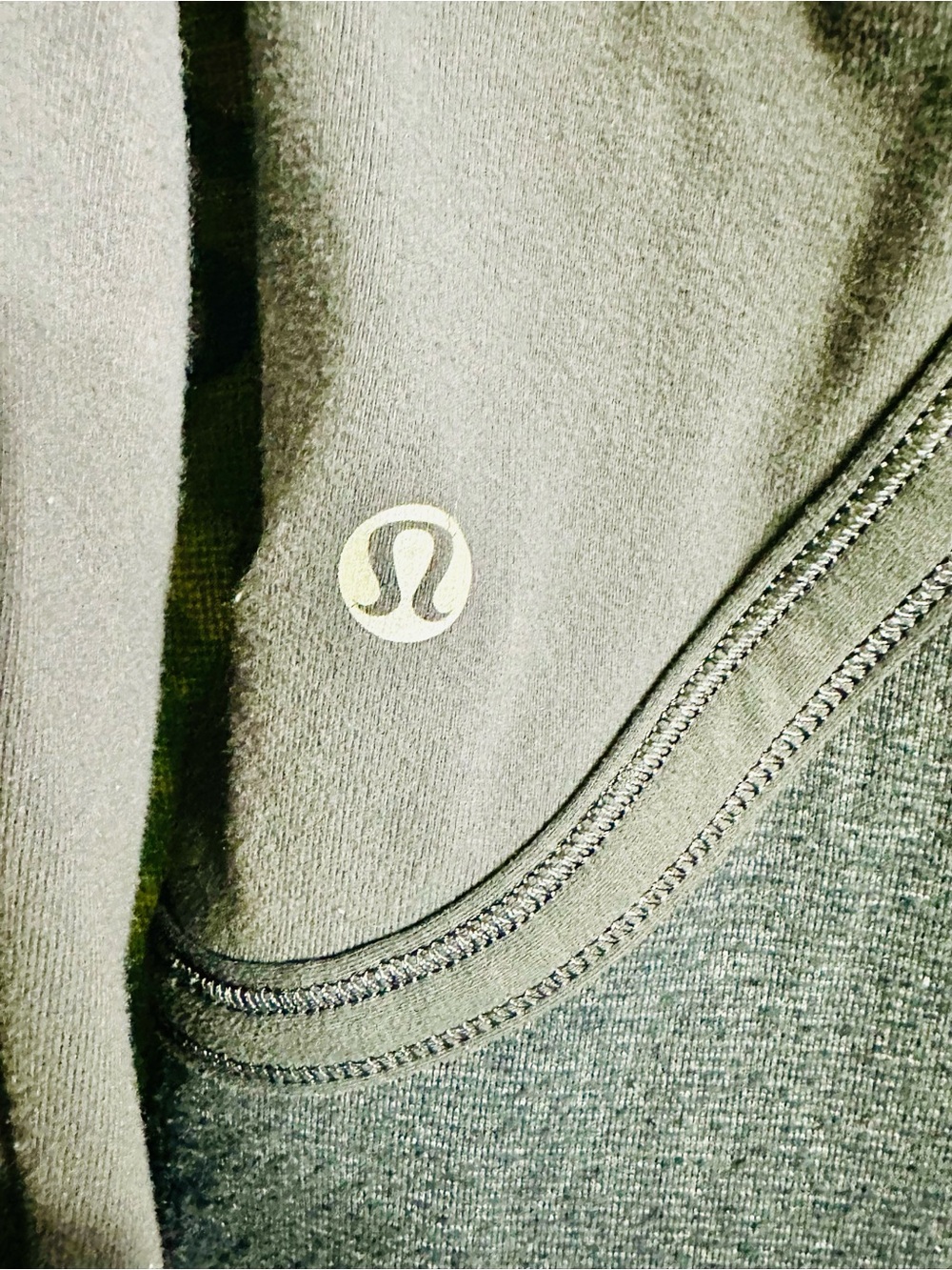 Lululemon Pure Balance Jacket Gray Ruched Hooded Full Zip - Picture 6 of 6